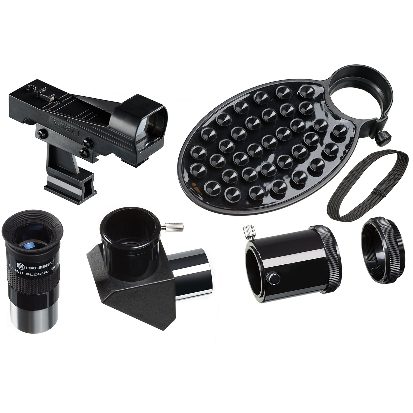 Bresser Nano AR-80/640 AZ telescope with Sony filter and smartphone adapter (4580640)