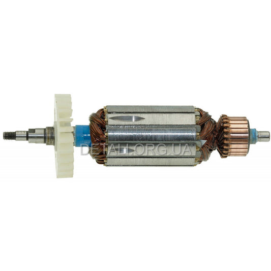Einhell 125 angle grinders motor armature L169-134 d39 side cut 7mm