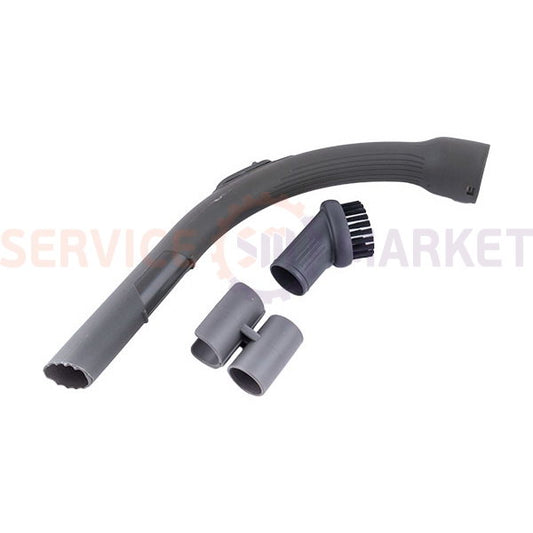 Hose handle + nozzle with bristles for vacuum cleaner (hole for hose 46mm, for pipe 32mm) Rowenta