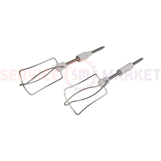 Whisks (2 pcs.) with gear for whipping mixer Tefal beige