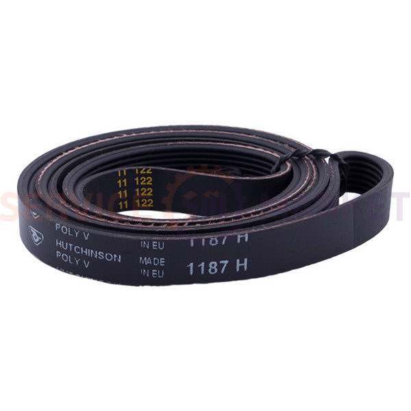 Ремень 1187H7 Hutchinson черный
