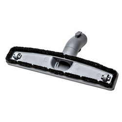 Parquet brush for vacuum cleaner on pipe with latch D=35mm LG gray