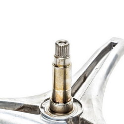 Crosspiece of the washing machine tank; shaft L=115mm LG