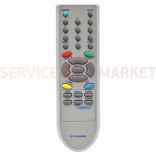 LG TV 6710V00090D Remote control
