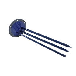 Фланец под сухие тэны для бойлера D наружн.=165mm L трубок=415mm Gorenje