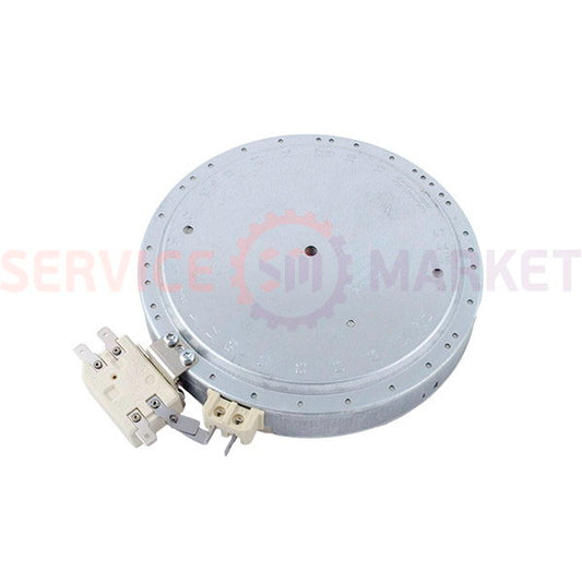 Burner for glass ceramic hob D=140mm 1200W EGO 10.54111.004 Beko