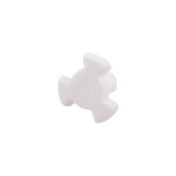 Coupler for microwave oven; H=24mm H petal=5mm white