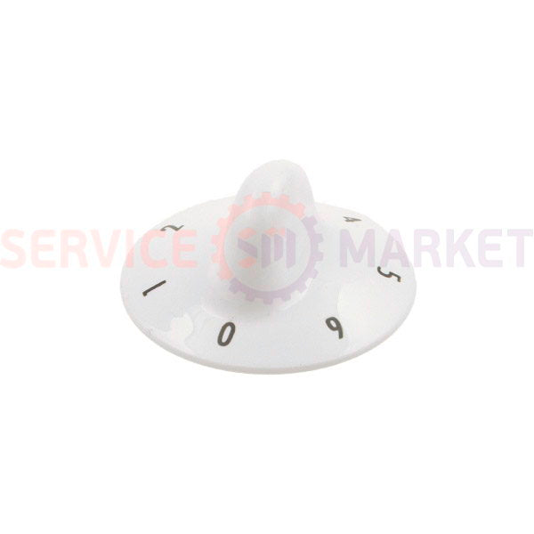 Ручка регулировки конфорки для эл. плиты Gorenje белый