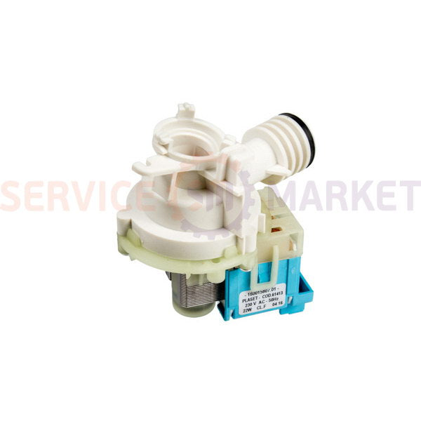Pump assembly 22W COD.61413 (contact section at the back, for 3 self-adjusting) Indesit, Ariston