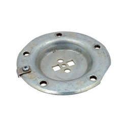Фланец круглый для бойлера D=120mm, 5 отверстий под болты