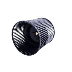 Impeller for hood D=150mm H=155mm shaft d=8mm (hourly, under nut) Pyramida black