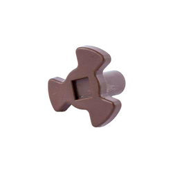 Coupler for microwave oven; H=28mm H petal=5mm brown
