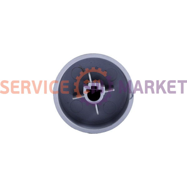 Burner control knob (2-zone) for Indesit electric stove silver