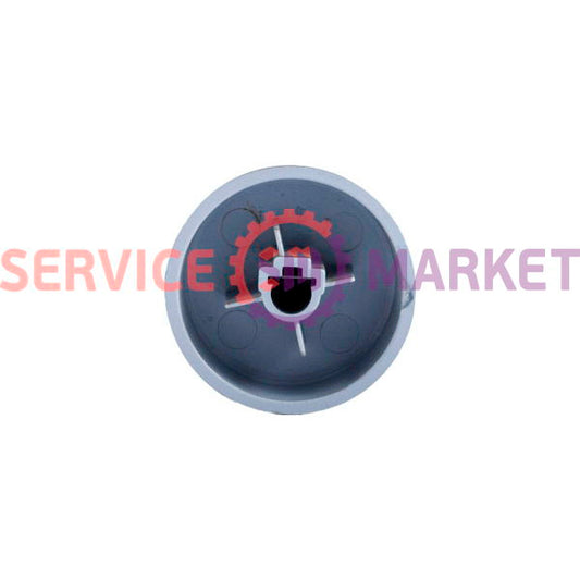 Burner control knob (2-zone) for Indesit electric stove silver