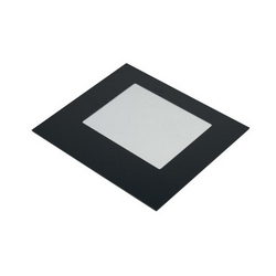 External door glass for oven 493x413mm Indesit