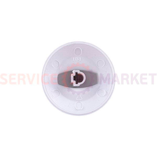 Burner control knob for electric stove Gorenje white