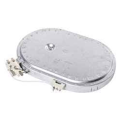 Burner for glass ceramic hob D=165mm (with extension zone L=265mm) 1500/2400W Beko