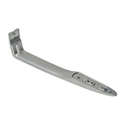 Upper/lower door handle for Beko refrigerator grey