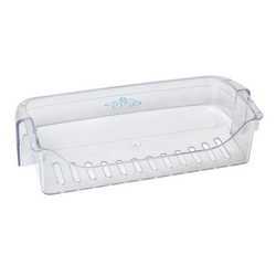 Door shelf (small) for refrigerator 235x115mm (with pictograms) Indesit transparent