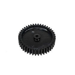 Gear with shaft for meat grinder D=27(20internal)/88, H=22/18(34.5), Z=12internal/42 Elvo