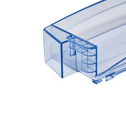 Door shelf (middle) for refrigerator 440x100mm Gorenje blue