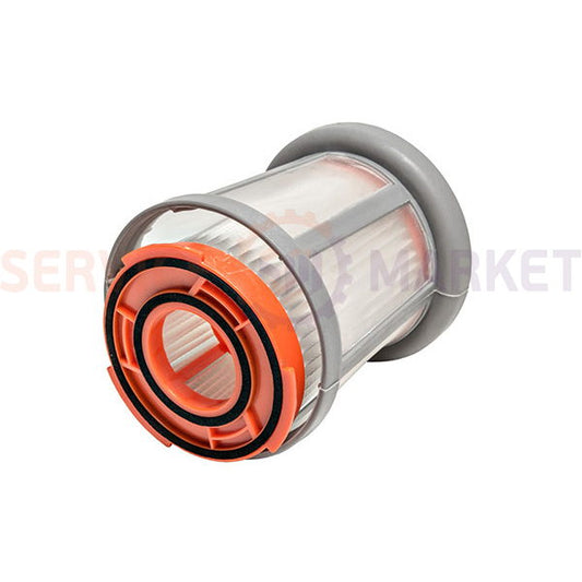 HEPA filter cylinder with mesh filter for vacuum cleaner H=96mm Zanussi