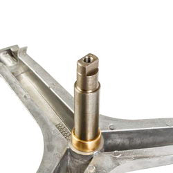 Crosspiece of a washing machine tank; shaft L=108mm Electrolux