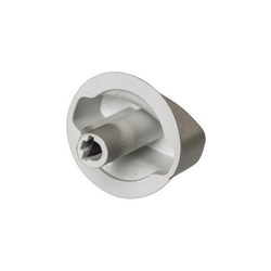 Control knob for Gorenje oven silver
