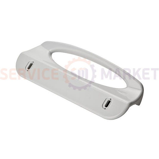 Upper/lower door handle for Electrolux refrigerator white