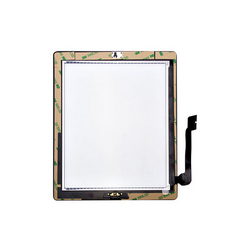 Touchscreen with HOME button for iPad 3/iPad 4 Apple tablet black (OR)