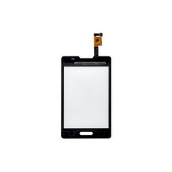 Touchscreen for mobile phone E440 Optimus L4 II LG black (OR)