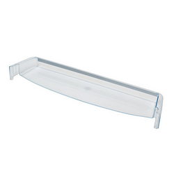 Door shelf (upper) for refrigerator 495x115mm Bosch transparent