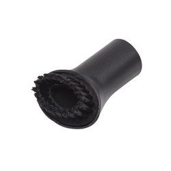 Round nozzle with pile for hard surfaces of furniture for vacuum cleaner on pipe D=35mm Bosch black
