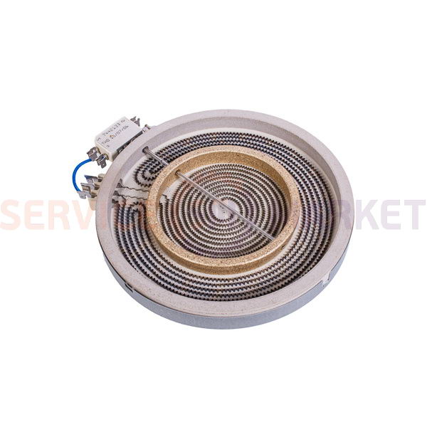 Burner D210/120mm 2200/800W for glass ceramic hob Gorenje