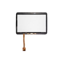 Touch screen (touchscreen) for tablet GT-P5200 Galaxy Tab Samsung white (OR)