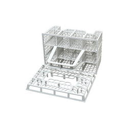 Cutlery basket 248x160x119mm with lid for Electrolux dishwasher light grey