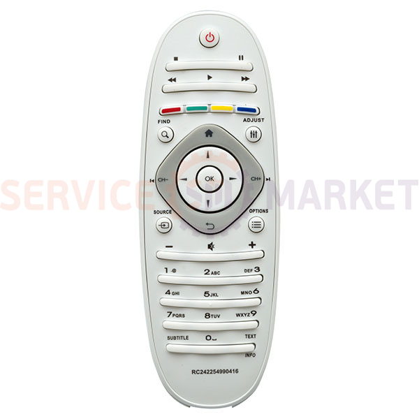 Remote control for TV RC242254990416 Philips