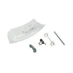 Door (hatch) handle assembly for Electrolux washing machine white