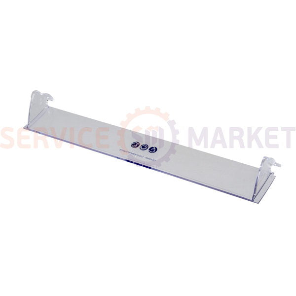 Folding lid for fresh zone for refrigerator 490x80mm (with pictograms) Whirlpool