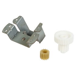 Set of gears (2 pcs.) with bracket for mixer Moulinex