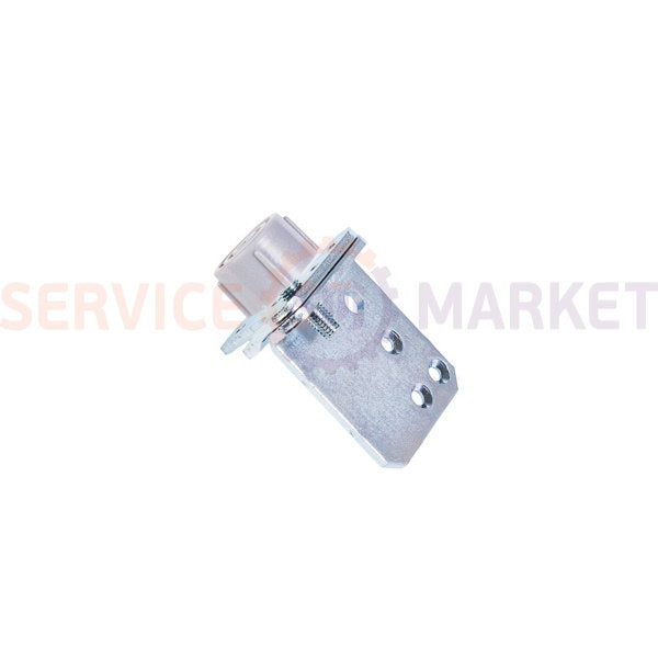 Door hinge (lower left) + leg for Indesit refrigerator