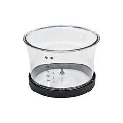 Chopper bowl 1000ml complete for blender Kenwood red