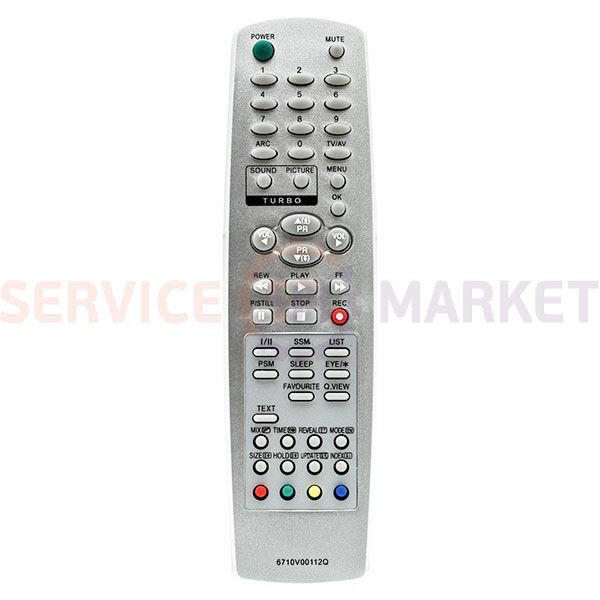 Remote control for TV 6710V00112Q LG