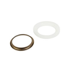 Set of rings (plastic 1pc. + metal 1pc.) for bevel gear of Bosch meat grinder