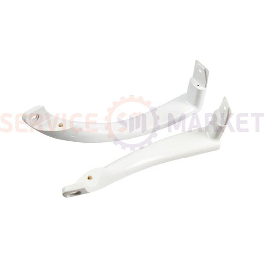 Set of upper/lower door handles for Snaige D253117 refrigerator