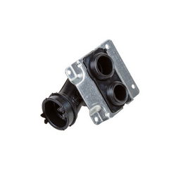 Drain pipe from the bottom tray to the heating element for Indesit dishwashers