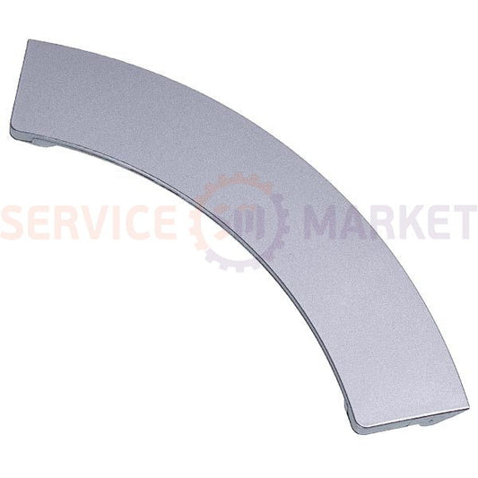 Door (hatch) handle assembly for Electrolux washing machine silver