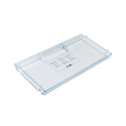Freezer drawer panel (lower with pictograms) 455x235mm Bosch