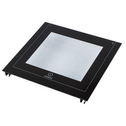 External door glass for oven 493x450mm Indesit