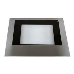 External door glass with front panel for oven 485x360mm Zanussi